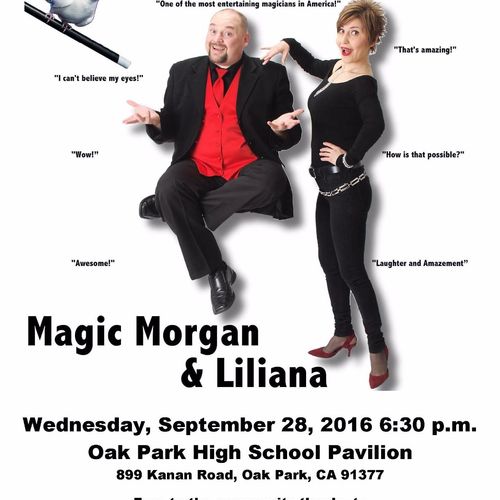 Magic Morgan and Liliana did 7 assemblies at 3 of 