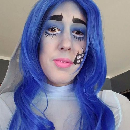 Amazing Halloween makeup! The Corpse Bride was a h