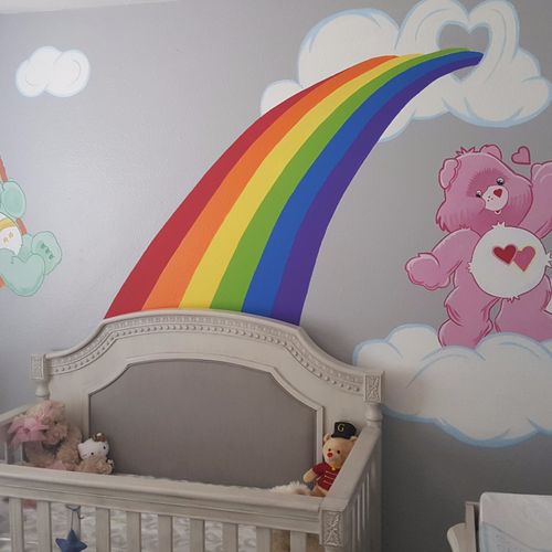Woow, she did our newborn room excatly how we imag