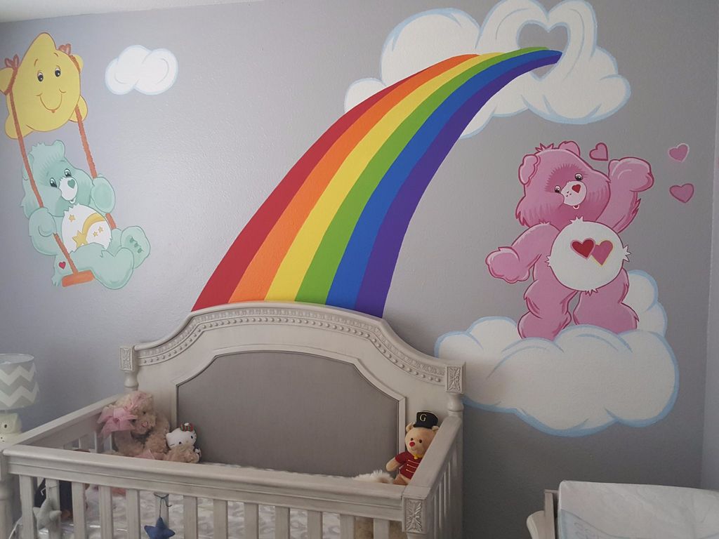 Woow, she did our newborn room excatly how we imag