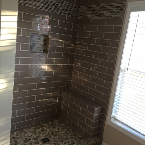 Sun tile did an excellent job on our shower! From 