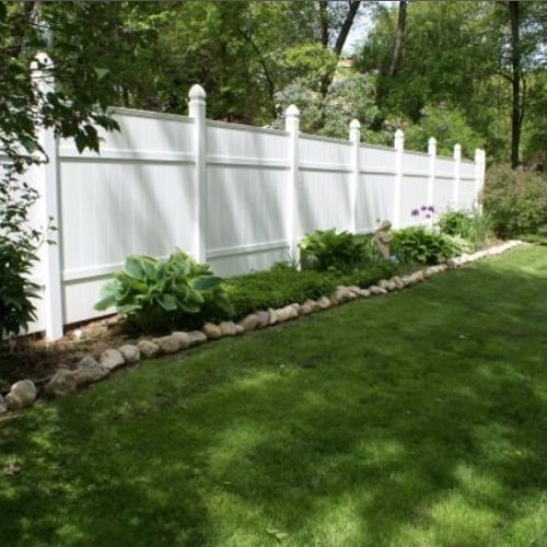 Contemporary Design Builders installed a fence and