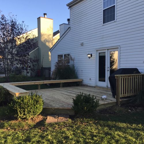 All Types Contracting rebuilt a deck for me.  Jami
