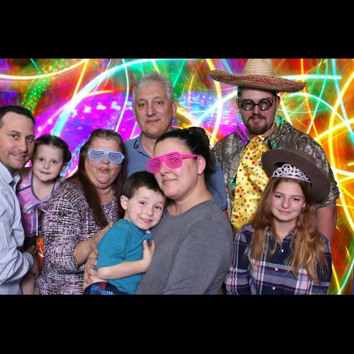 Photo booth was an amazing addition to our party. 