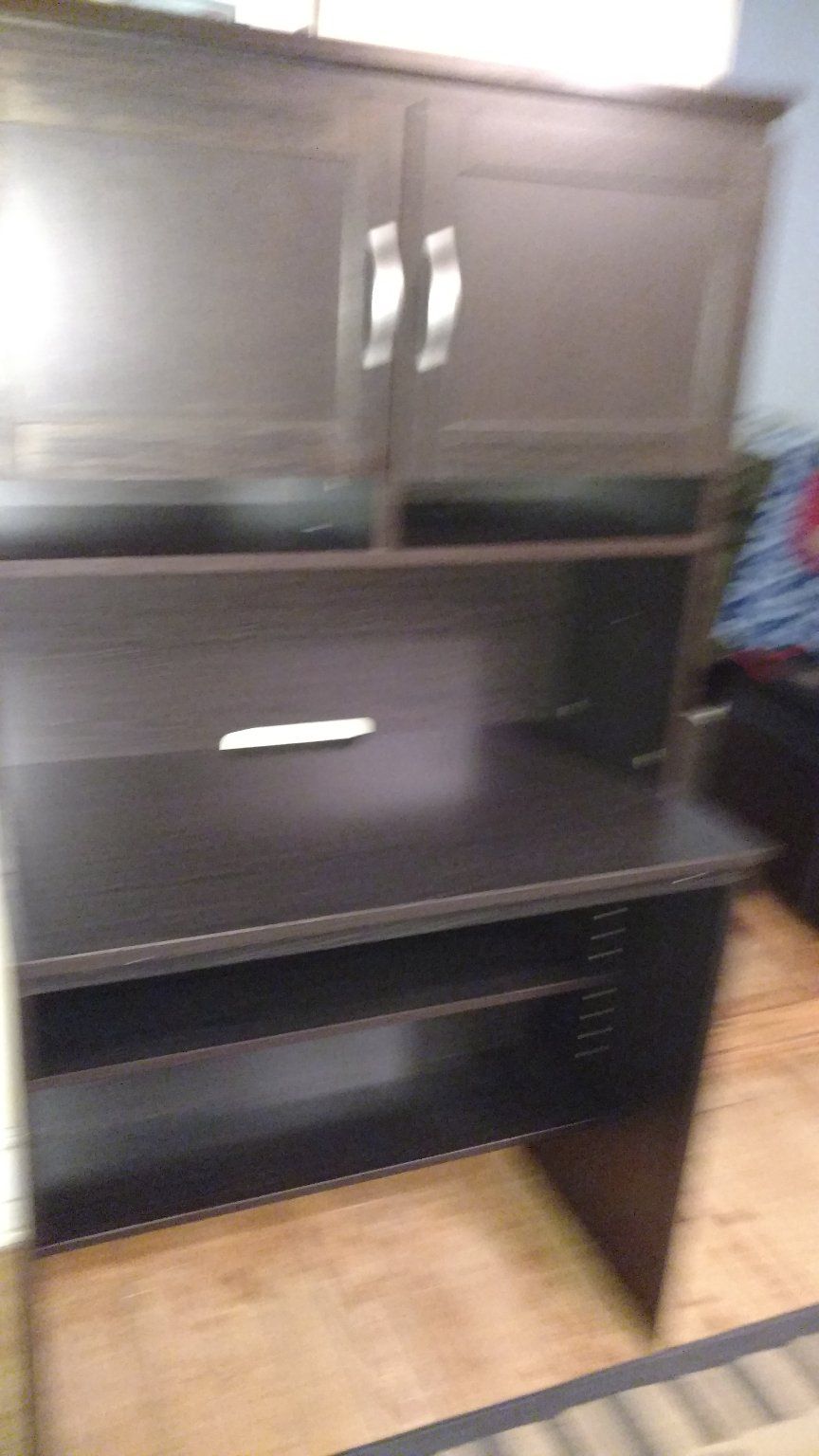 I hired Kevin to put together a computer desk that