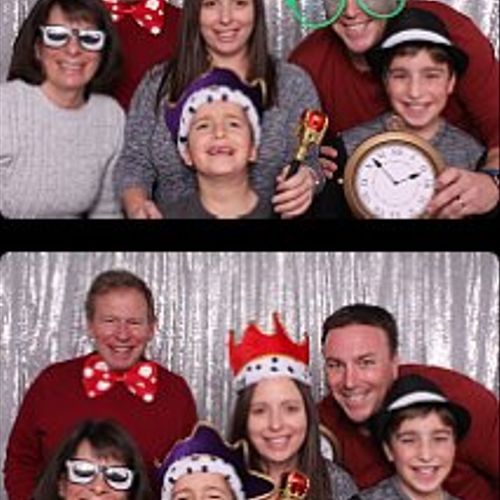 The LED photobooth was a hit with all the kids and