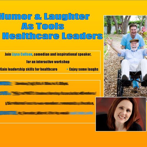 Liysa lead our workshop "Humor & Laughter As Tools