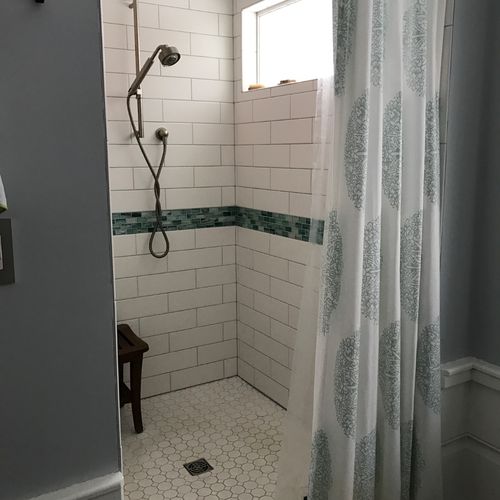 Dianna helped us with a complex bathroom redesign 
