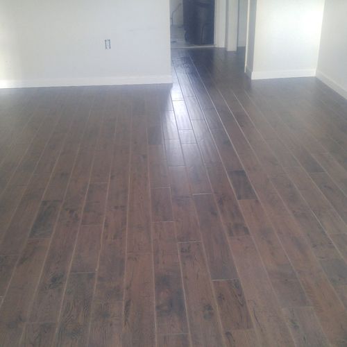 Wood floor is my bedroom came out great! Thanks ag