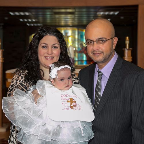 My baby baptism day was perfectly shooted, we all 