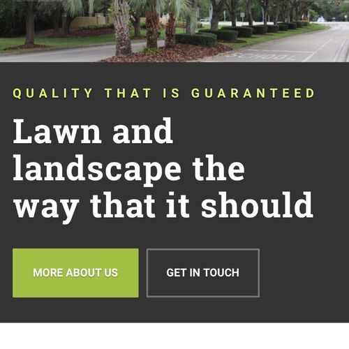 He create me a website for my landscaping company 