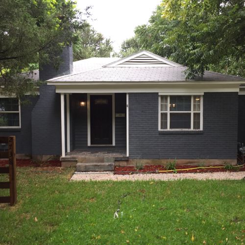 I bought a remodeled home in North Oak Cliff in Se
