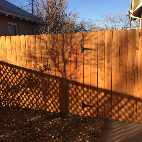 Damien did a great job with our fence. He was grea