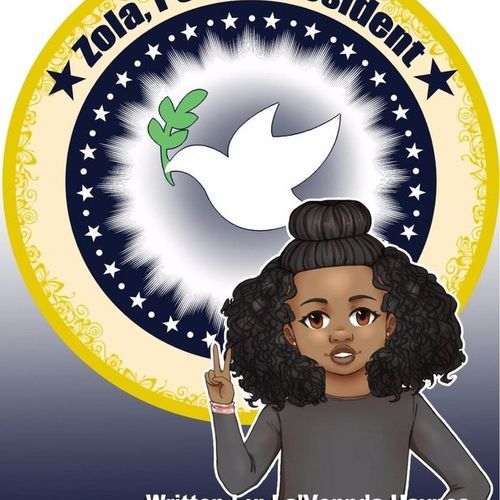 Tori illustrated my book, "Zola, Peace President" 