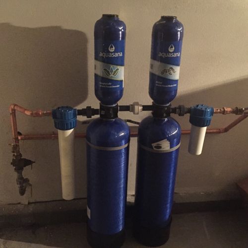Installed water filters and needed some complex pu