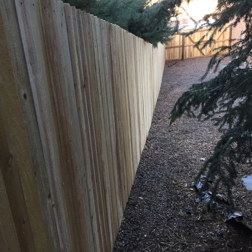 The Denver Fence team did an excellent job replaci