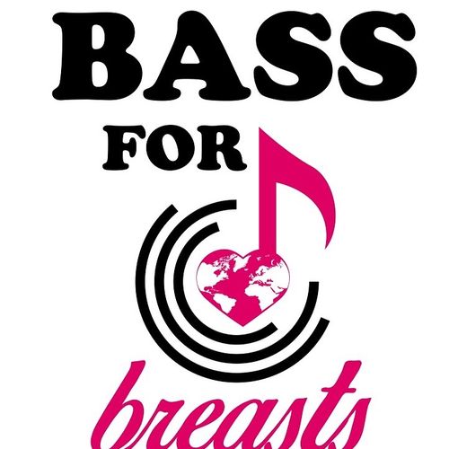 Liz designed the logo for Bass For Breasts for my 