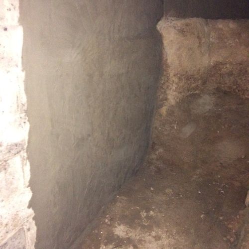 I had a basement wall collapse. We needed to get i