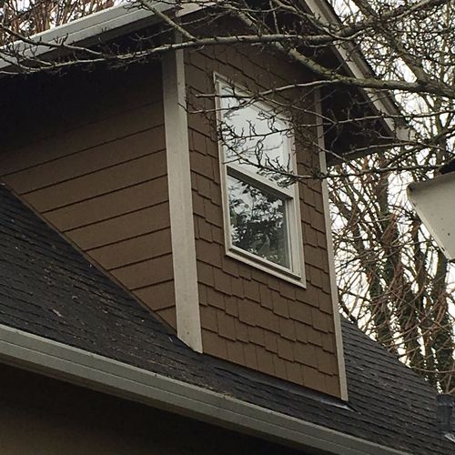 Submitted a Thumbtack Project for gutter cleaning 