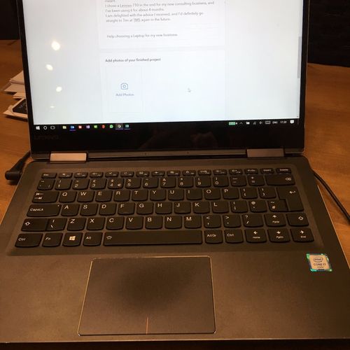 I was looking for advice when buying a new laptop.