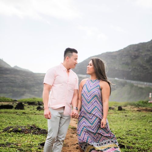 We hired Danny for our engagement shoot in Hawaii!