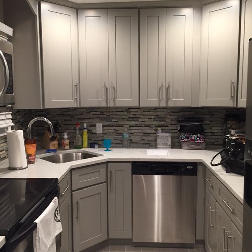 I used cosmos contracting for a full kitchen renov