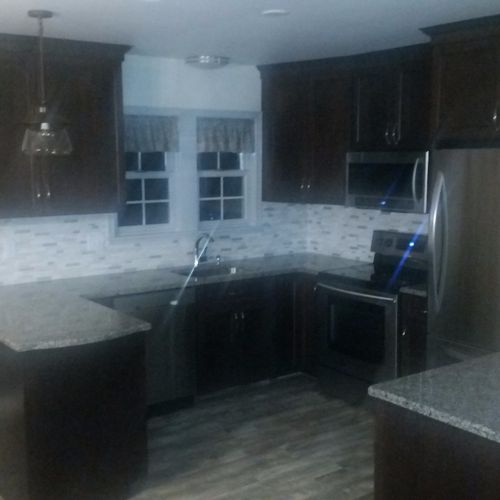 We recently gutted our kitchen and replaced everyt