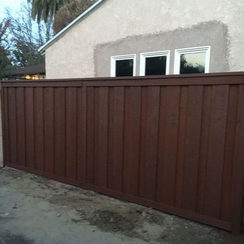 Zastrow Fence constructed a secure and beautiful f