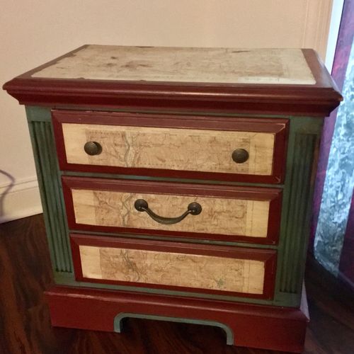 I received this absolutely wonderful refinished en