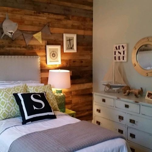 Molly McLean has designed/decorated 2 bedrooms for