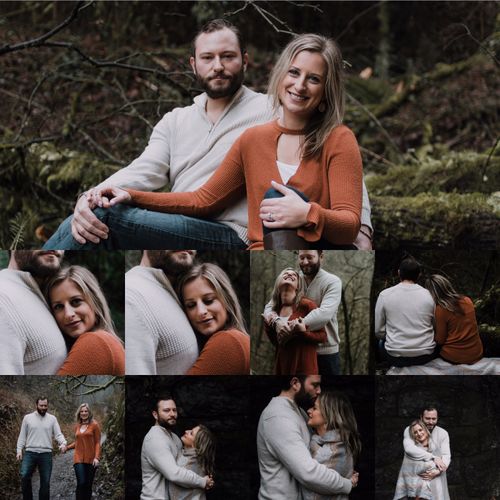 My husband and I did a couples photo session with 