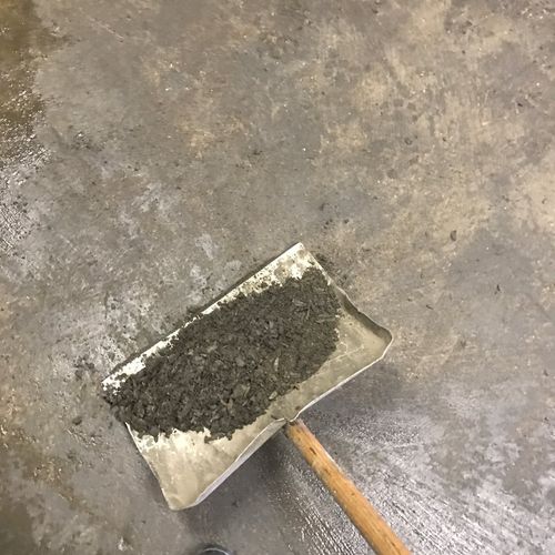 We had an absolutely disgusting warehouse floor co