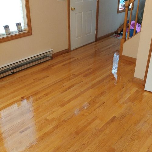 Had floors Refinished.received 3 estimate.went wit