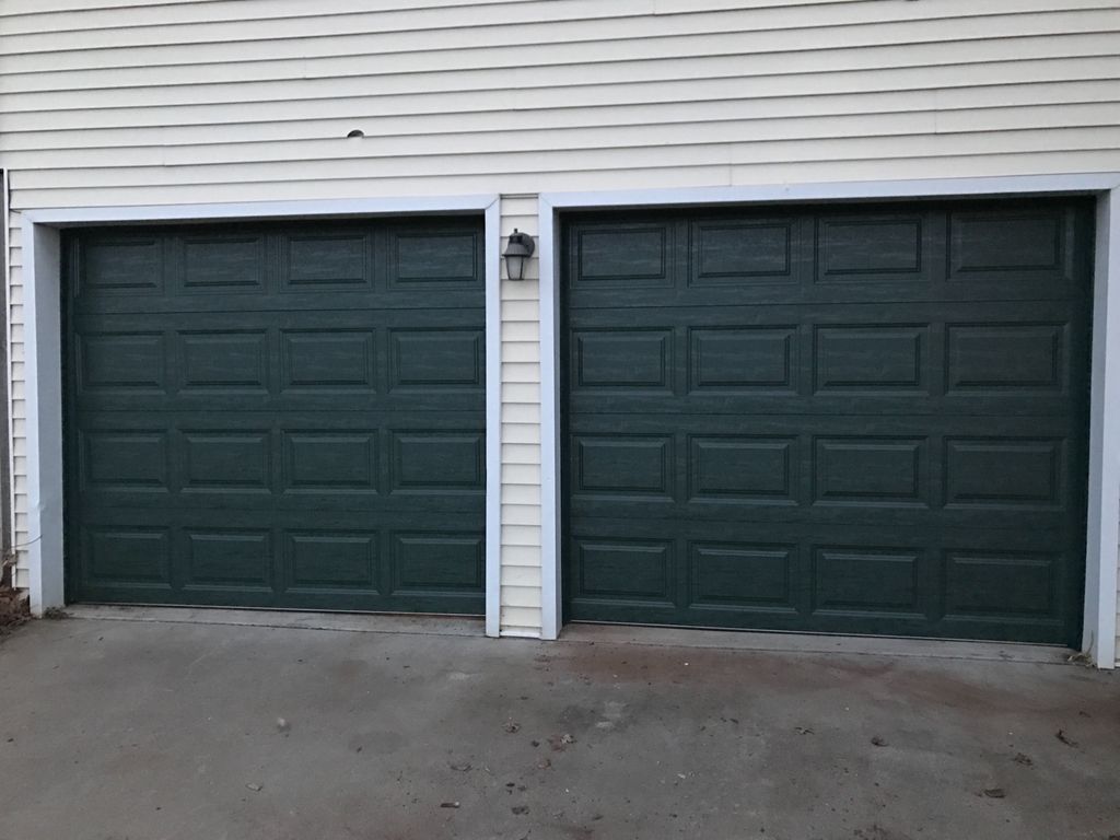 Stephen installed my garage doors very quickly and