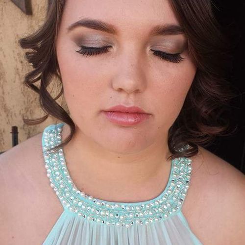 Sarah did my make up for Prom and Graduation this 