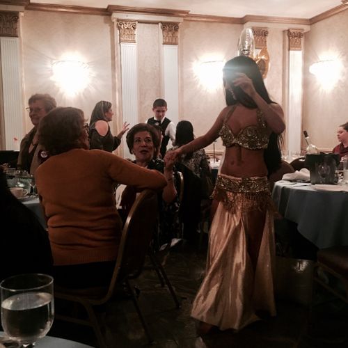 Confirming the belly dance show with Venus was a b