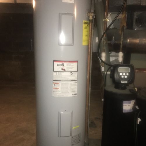 I had my hot water heater replaced. The work was d
