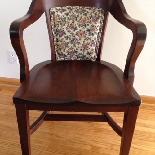 Allentown Industries refinished a chair for us. Th