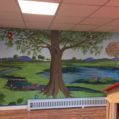 Amazing job! We love our mural. Carolyn was very p