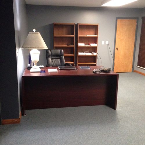 Dana cleaned my new real estate office in Belmont 