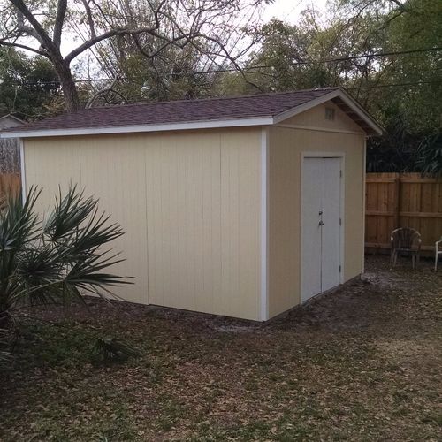 Toby & Company did an incredible job on my shed.  
