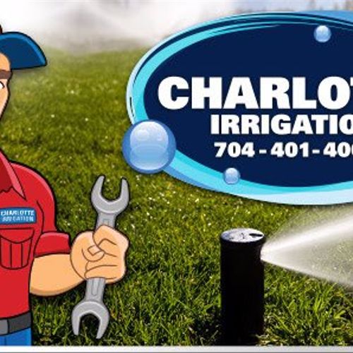 We had Charlotte Irrigation come today and repair 