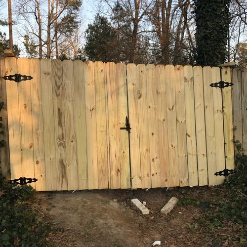 Repaired a broken gate. Very timely and excellent 