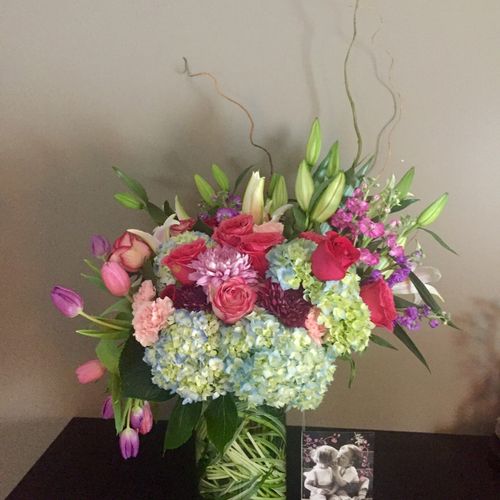 My husband order flowers from All in Bloom Design 