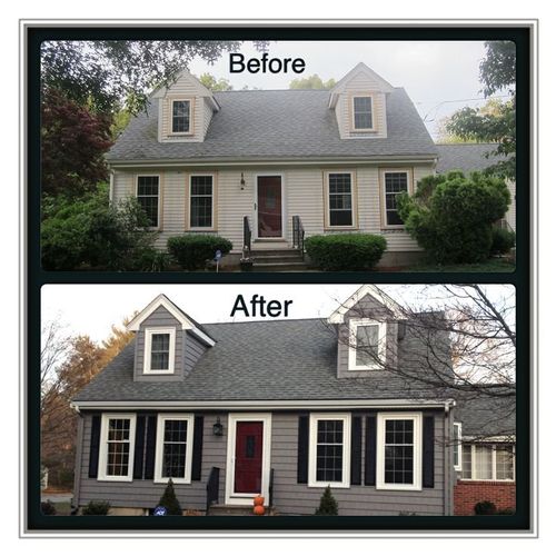 Roof Installation & Exterior Paint Job-Chris with 