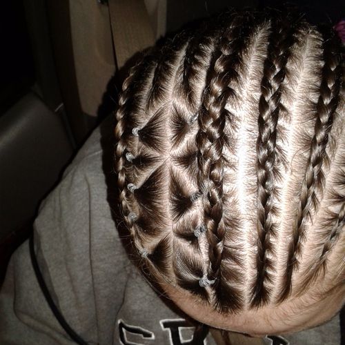 She braided my nieces hair for her 18th birthday. 