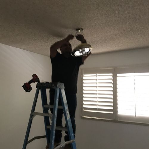 This handyman is a good guy and does a good job