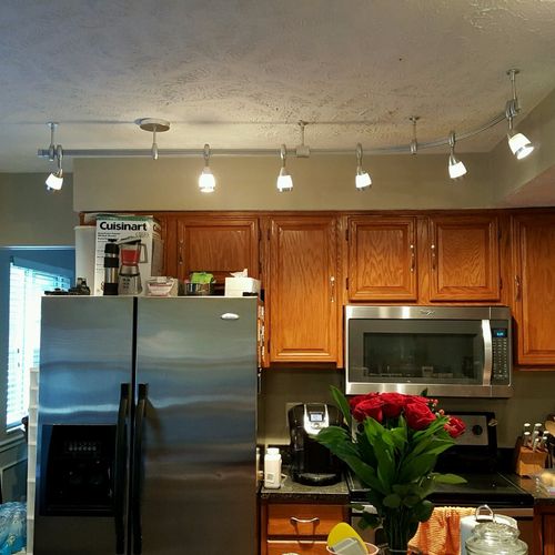 Very happy customer! Installed new kitchen light a