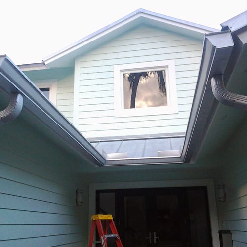 I hired this company to install gutters in my home