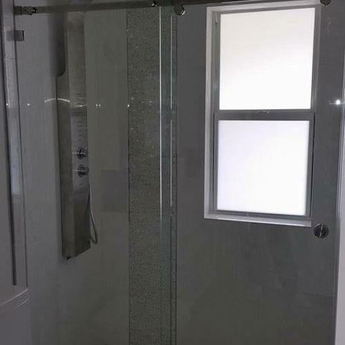This company did my shower door installation and w